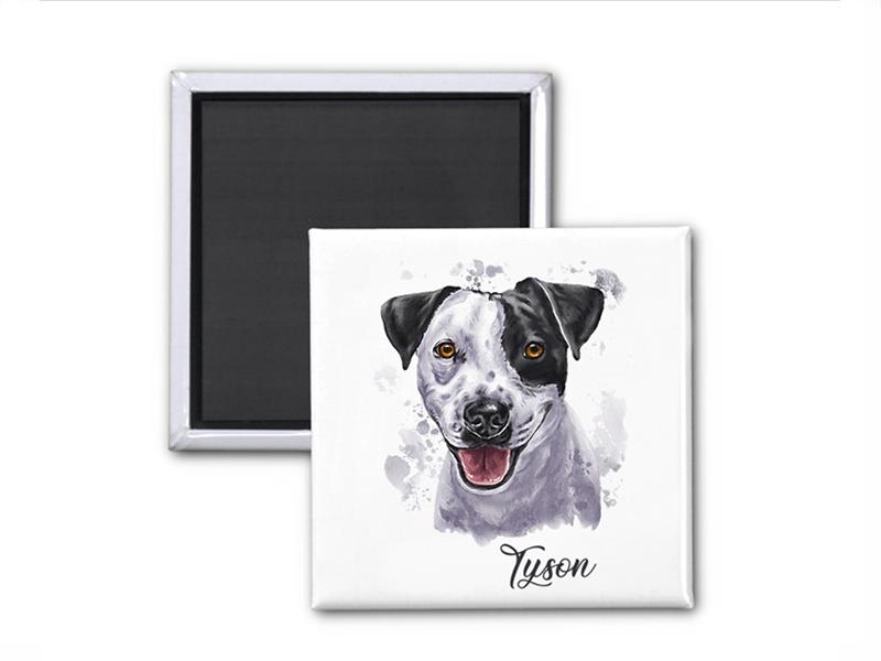 Ihr Hund als digital gemaltes Hundeportrait für auf Tassen, Aufkleber uvm.