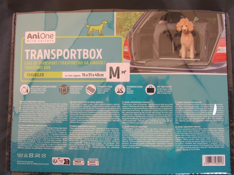 Hundetransportbox, zusammenfaltbar und neuwertig