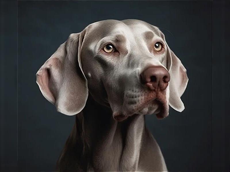 Wir suchen eine Weimaraner Hündin.